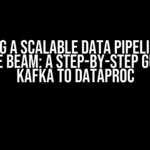 Building a Scalable Data Pipeline with Apache Beam: A Step-by-Step Guide to Kafka to Dataproc