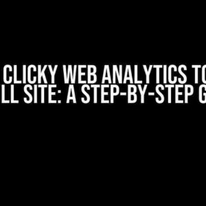 Getting Clicky Web Analytics to Run on Jekyll Site: A Step-by-Step Guide