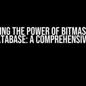 Unlocking the Power of Bitmasks with ISAR Database: A Comprehensive Guide